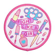 Patch Bordado - Fight like a girl