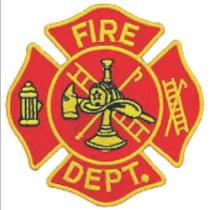 Patch Bordado Fire Depat. Com Fecho De Contato Patch Bordado Fire Depat. Com Fecho De Contato