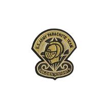 Patch Bordado I.S Army Parachute Team Com Fecho De Contato