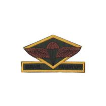 Patch Bordado Israel Paratroops Com Fecho De Contato