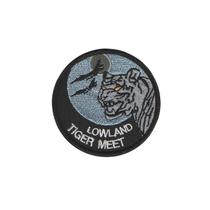 Patch Bordado Lowland Tiger Meet Com Fecho De Contato - Mundo Do Militar