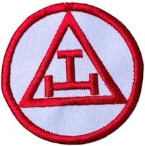 Patch bordado maçônico Royal Arch para costurar ou passar a ferro Patch bordado maçônico Royal Arch para costurar ou passar a ferro