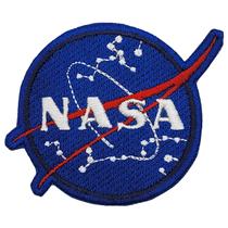 Patch Bordado Nasa Termocolante Aplique 6x5cm