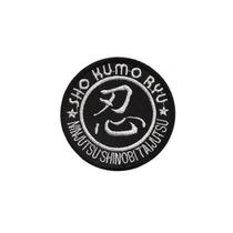 Patch Bordado Ninjutsu S. Taijutsu Com Fecho De Contato - Mundo Do Militar