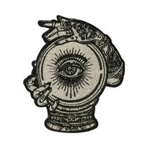 Patch Bordado Olho Misterioso Termocolante E Costurável Para Roupas, Bonés, Bolsas, Jaquetas,