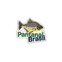 Patch Bordado Pantanal Brasil Com Fecho De Contato