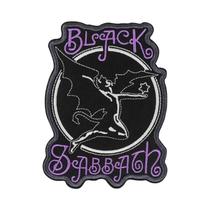 Patch Bordado Preto Punk Com Motivo Musical Gótico Termocolante, Presente DIY Para Roupas, Bonés, Patch Bordado Preto Punk Com Motivo Musical Gótico Termocolante, Presente DIY Para Roupas, Bonés,