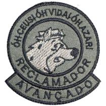 Patch Bordado Reclamador Avançado em Baixa Visibilidade 6,0 x 6,5cm Patch Bordado Reclamador Avançado em Baixa Visibilidade 6,0 x 6,5cm