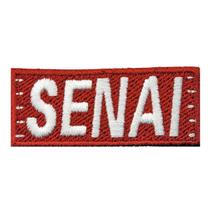 Patch Bordado Senai Unidade Termocolante Aplique 6 Xx2,5 cm Patch Bordado Senai Unidade Termocolante Aplique 6 Xx2,5 cm