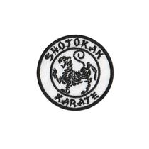 Patch Bordado Shotokan Karate Com Fecho De Contato