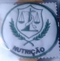 Patch Bordado Símbolo da Nutrição - 8,5 cm x 9 cm Patch Bordado Símbolo da Nutrição - 8,5 cm x 9 cm