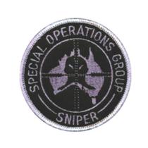 Patch Bordado Special Operations Group Com Fecho De Contato