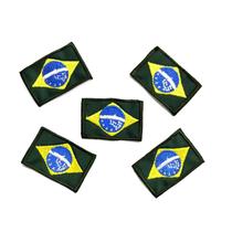 Patch Bordado Termocolante BANDEIRA Brasil
