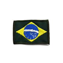 Patch Bordado Termocolante BANDEIRA Brasil