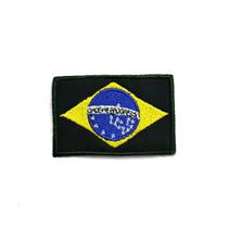 Patch Bordado Termocolante BANDEIRA Brasil