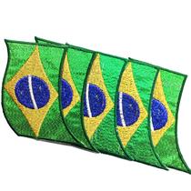 Patch Bordado Termocolante BANDEIRA Brasil