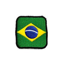 Patch Bordado Termocolante BANDEIRA Brasil