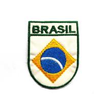 Patch Bordado Termocolante BANDEIRA Brasil