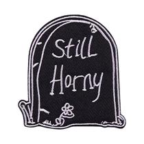 Patch Bordado Termocolante Com Tema Hippie, Rock, Biker, Punk, Divertido, Para Costurar Em Roupas.