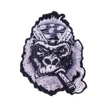 Patch Bordado Termocolante GYM MODE Para Roupas, Jaquetas, DIY, Estilo Punk, Animais, Fusível