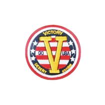 Patch Bordado Victory Com Fecho De Contato