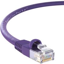 Patch Cable InstallerParts CAT6 UTP inicializado em roxo 25 pés e 10 Gbps
