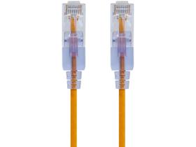 Patch Cable Monoprice Cat6A, 14 pés, amarelo, pacote com 10