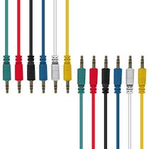 Patch Cables Accessables 1/8 TRS a 1/8 TRS Balanceados, 1 pé, pacote com 6
