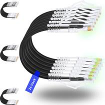 Patch Cables Cat6/Cat6a Rapink - 30cm (24 Unidades) - Suporte 10G
