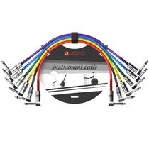 Patch Cables JOYO CM-05 para pedal de efeito de baixo, 37 cm, 6 unidades