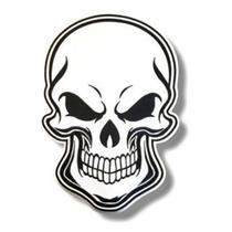 Patch Caveira emborrachado com tiras autocolantes Patch Caveira emborrachado com tiras autocolantes
