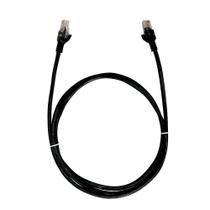 Patch cord cat.5e 2,5m preto plus cable