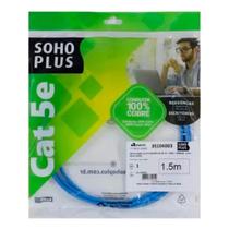 Patch Cord CAT.5e Furukawa SohoPlus, 1.5m, Azul , T568A/B - 35104003 Patch Cord CAT.5e Furukawa SohoPlus, 1.5m, Azul , T568A/B - 35104003