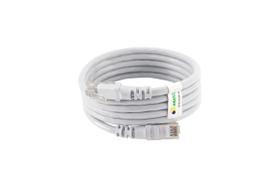 Patch cord cat.6 utp - 1,5m - branco - kit 2un