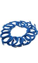 Patch cord cat5 1.0mt 26awg (azul)- kit 100un