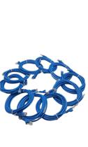 Patch cord cat5 1.0mt 26awg (azul)- kit 10un