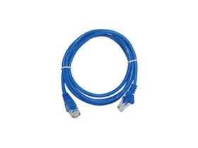 Patch cord cat5 1.0mt 26awg (azul)