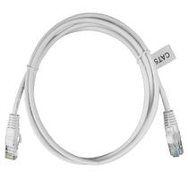 Patch Cord Cat5e 100% Cobre 1,5m Homologado Anatel Branco