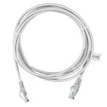 Patch Cord Cat5e 100% Cobre 2,5m Homologado Anatel Branco