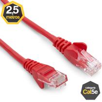 Patch Cord Cat5e Vermelho 2,50 Metros