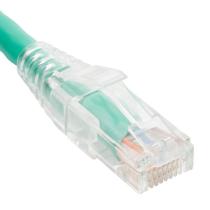 Patch cord cat6 clear boot 1' verde - ICC