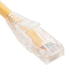 Patch cord cat6 clear boot 5' amarelo - ICC