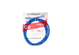Patch Cord Cat6 Gigalan Azul 0,50 Centímetros Furukawa Patch Cord Cat6 Gigalan Azul 0,50 Centímetros Furukawa