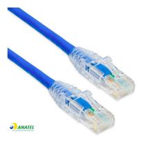 Patch Cord Cat6 U/UTP LSZH GigaLan Azul 1,50 Metros