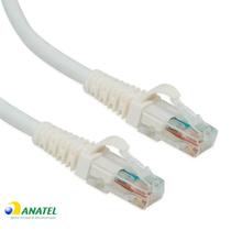 Patch Cord Cat6 U/UTP LSZH GigaLan Branco 2,50 Metros