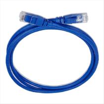 Patch cord cat6 utp 2,50 azul nexans