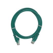 Patch cord cca cftv cat5 26awg 2.5m verde