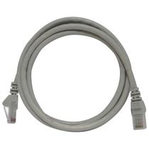 Patch cord cftv 1,5 mt cat 5 rj45/rj45 pvc cinza seclan