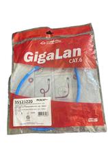 Patch Cord Furukawa Gigalan Cat6 0,50cm Azul 35123220