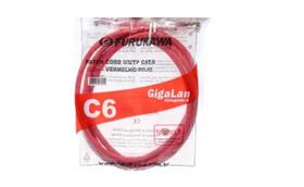 Patch Cord Furukawa Gigalan Cat6e 2,5mts Vermelho 3512330